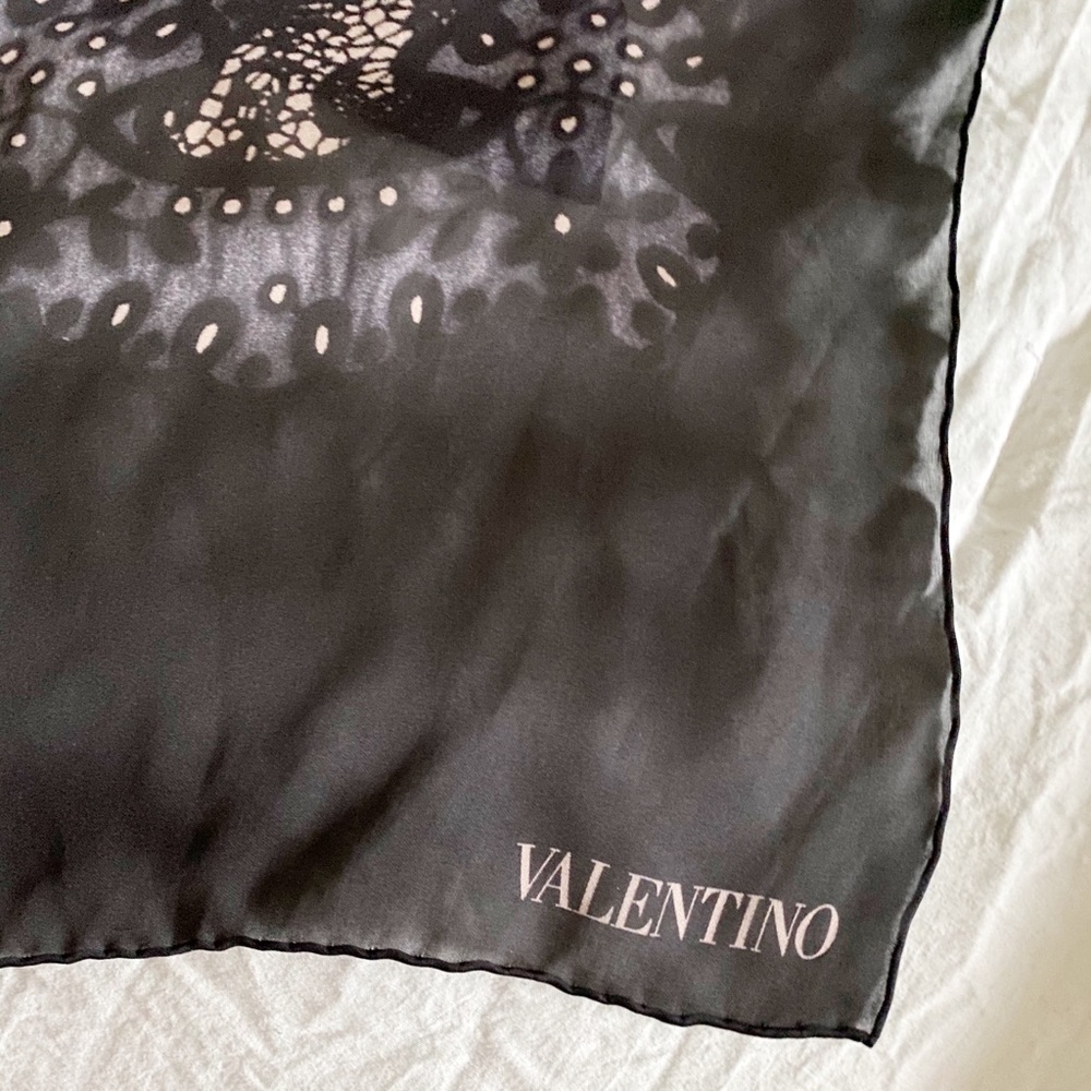 Valentino silk scarf